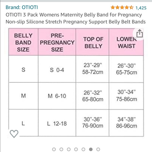 Maternity Belly Bands NWOT - Picture 2 of 3